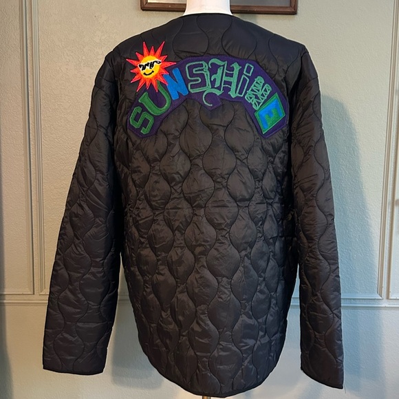 Men’s First Row Quilted Floral Jacket - SZ XL - Picture 8 of 11